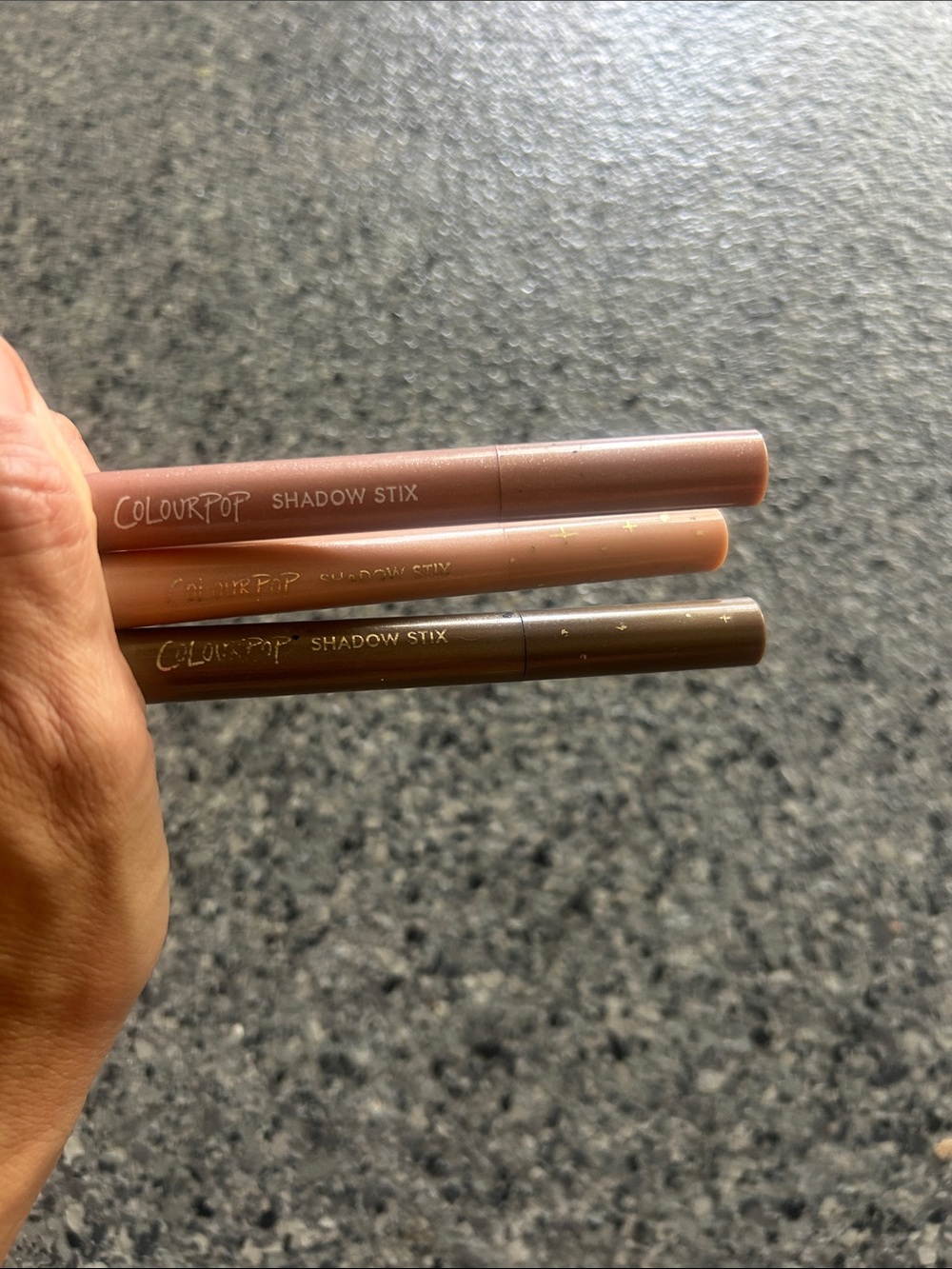 Colourpop shadow stick set of 3